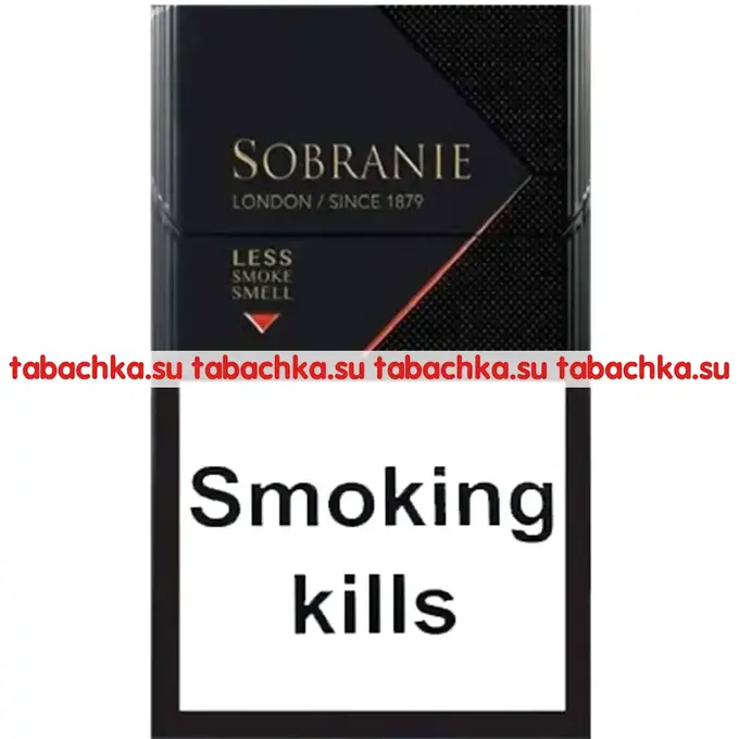 Сигареты Sobranie Blacks